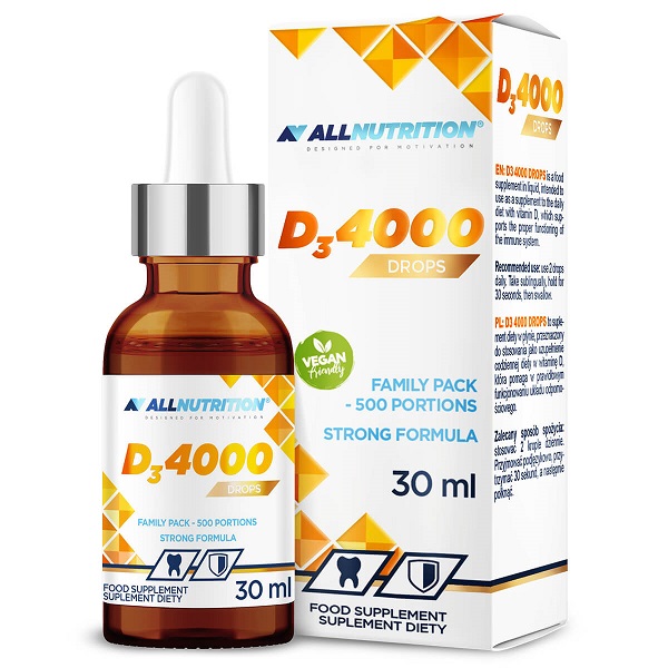 Vit D3 4000 Drops - 30 ml.