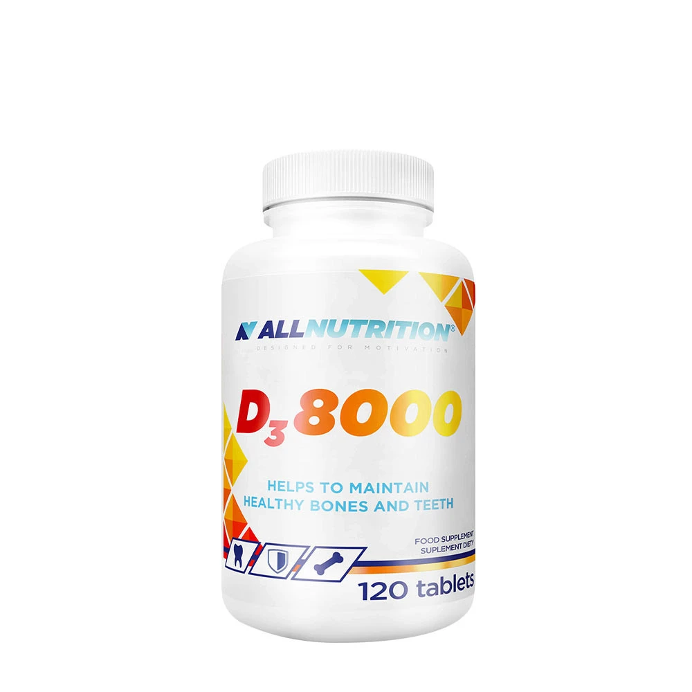Allnutrition - Vit D3 8000, 120 tabletter | Hälsa och välbefinnandeD-vitaminHälsokost | Apoteka