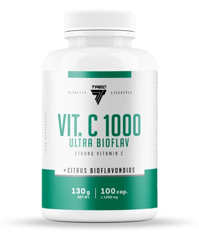 Trec Nutrition - Vit. C 1000 Ultra Bioflav, 100 kapslar | Vitaminer och MineralerHälsa och välbefinnandeHälsokostVitamin C | Apoteka