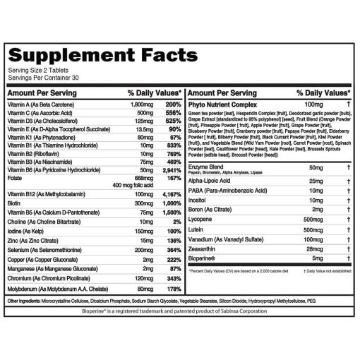 EVLution Nutrition - VitaMode, 60 tabletter - Bild 4