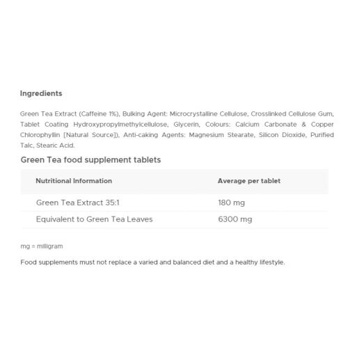 Vitabiotics - Ultra Grönt Te, 30 tabletter - Bild 2