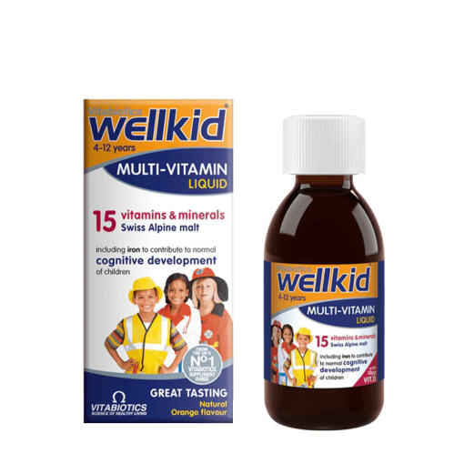 Vitabiotics Wellkid Multi-vitamin Liquid (150 ml