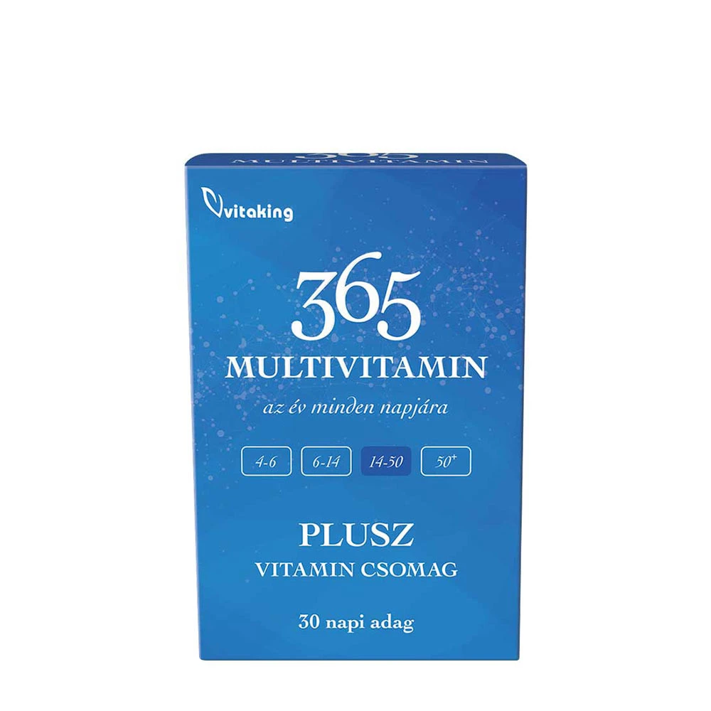 Vitaking - 365 Multivitamin Plus, 30 paket | MultivitaminerHälsokostGinseng | Apoteka