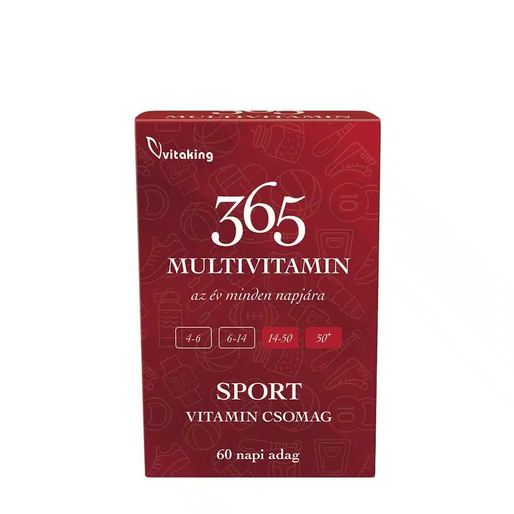 Vitaking - 365 Multivitamin Sportpaket, 60 paket | Nya produkterMultivitaminerHälsokostFitness och träning | Apoteka