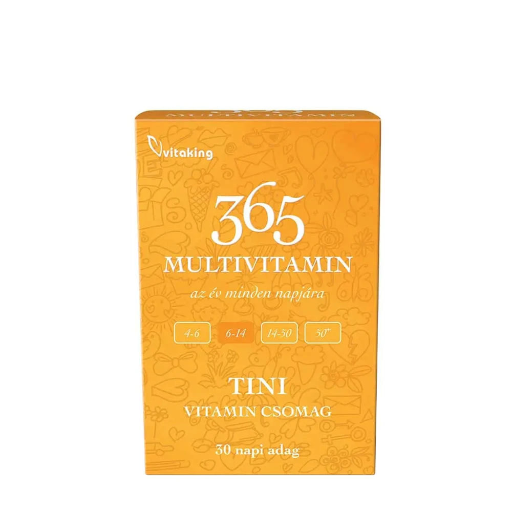 Vitaking - Multivitamin Teen Pack 365, 30 paket | MultivitaminerHälsokost | Apoteka