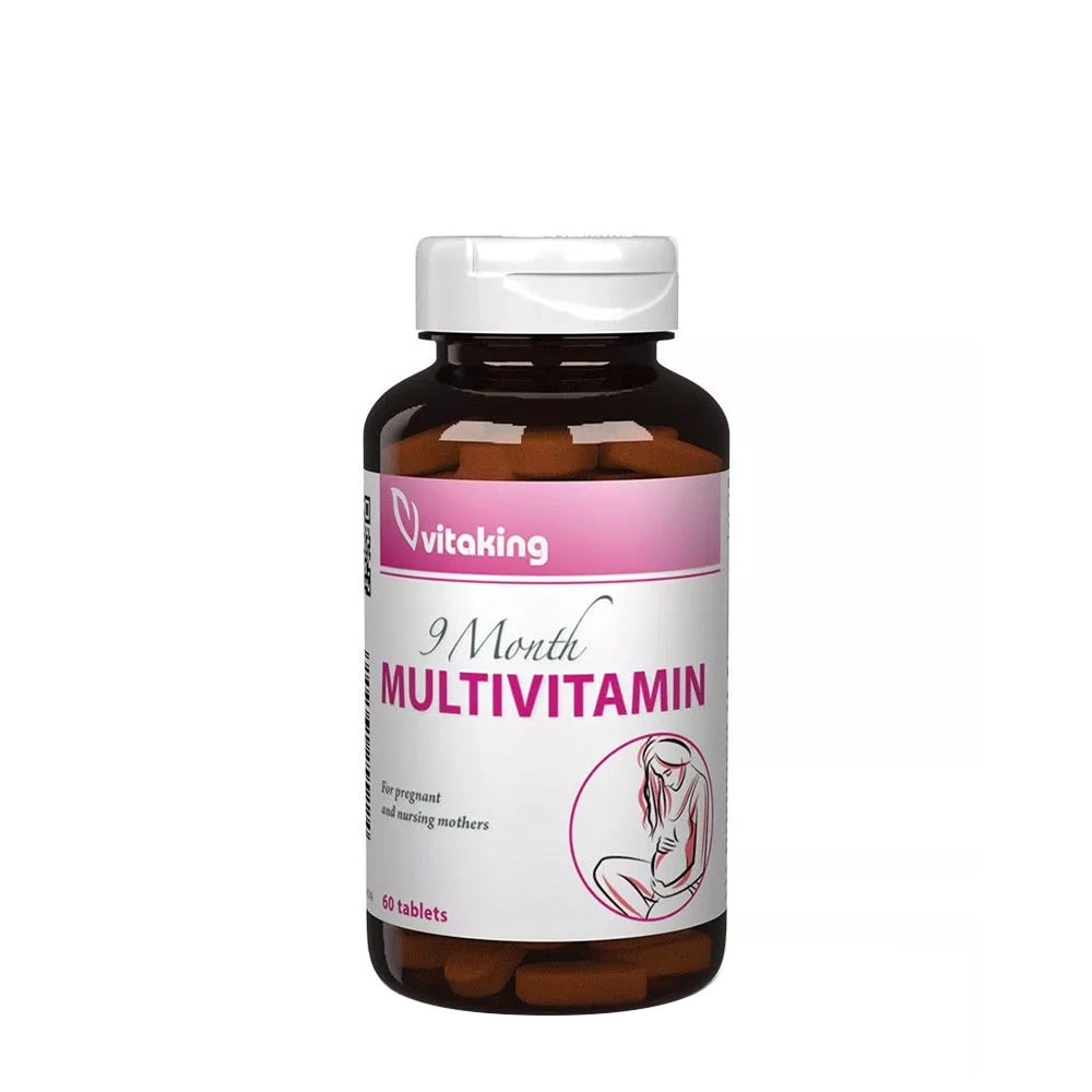 Vitaking - 9 Månaders Multivitamin, 60 Tabletter | MultivitaminerHälsokost | Apoteka