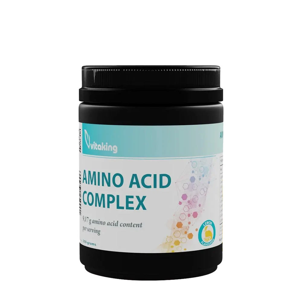 Vitaking - Aminosyrakomplex, 300 g, Citron | Hälsa och välbefinnandeHälsokostProteinerAminosyrablandningar | Apoteka