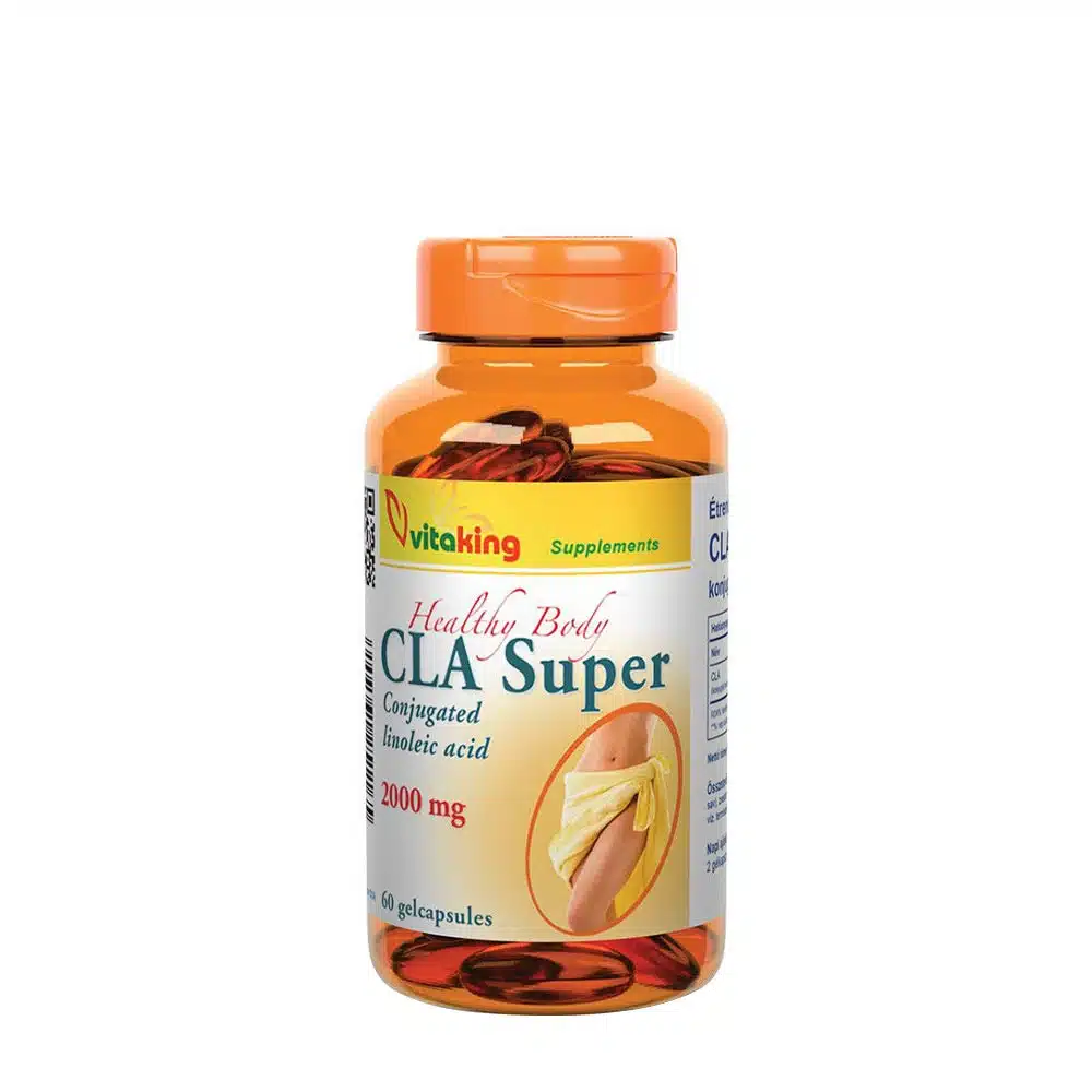Vitaking - CLA Super 2000 mg, 60 mjukkapslar | CLA (konjugerad linolsyra)Hälsokost | Apoteka