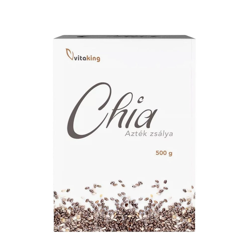Vitaking - Chiafrön, 500 g | HälsokostÖrter och växtbaserade preparat | Apoteka