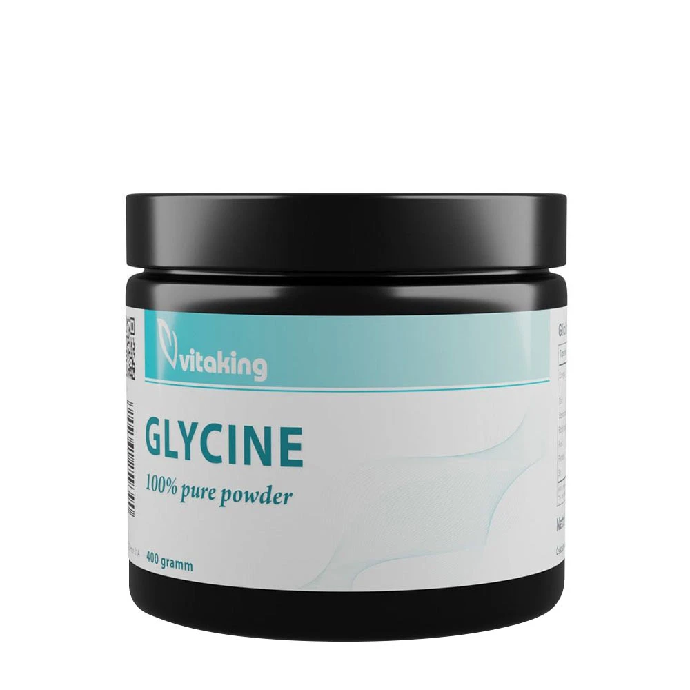 Vitaking - Glycin 100% rent pulver, 400 g | Hälsa och välbefinnandeIndividuella aminosyrorHälsokost | Apoteka