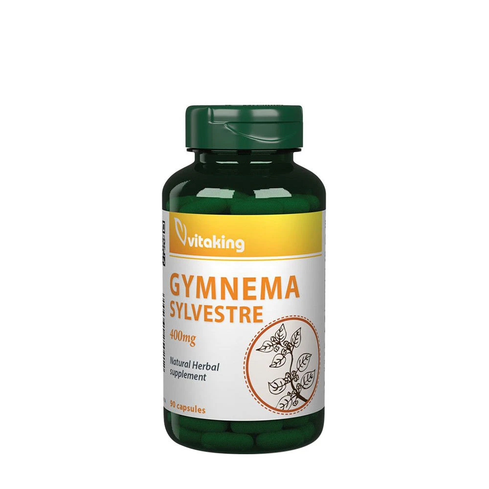 Vitaking - Gymnema Sylvestre, 400 mg, 90 kapslar | Hälsa och välbefinnandeHälsokostÖrter och växtbaserade preparat | Apoteka