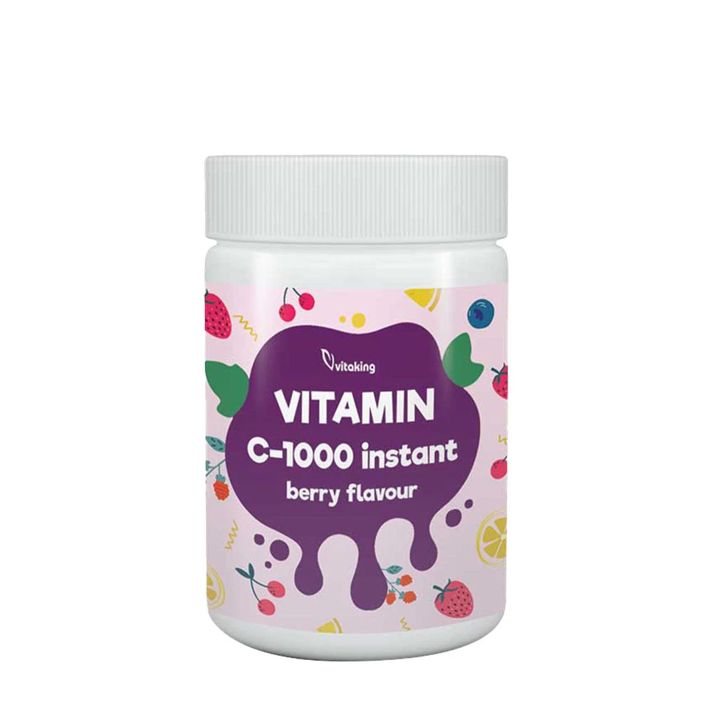 Vitaking - Instant Supreme C-vitaminpulver, 150 g, Björnbär | HälsokostVitamin C | Apoteka