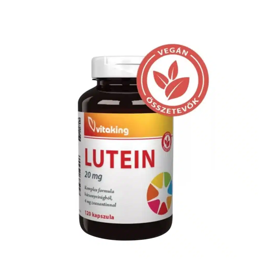 Vitaking - Lutein 20 mg + Zeaxantin 4 mg, 120 kapslar | ÖgonhälsaHälsokostLuteinKoenzym Q10 | Apoteka