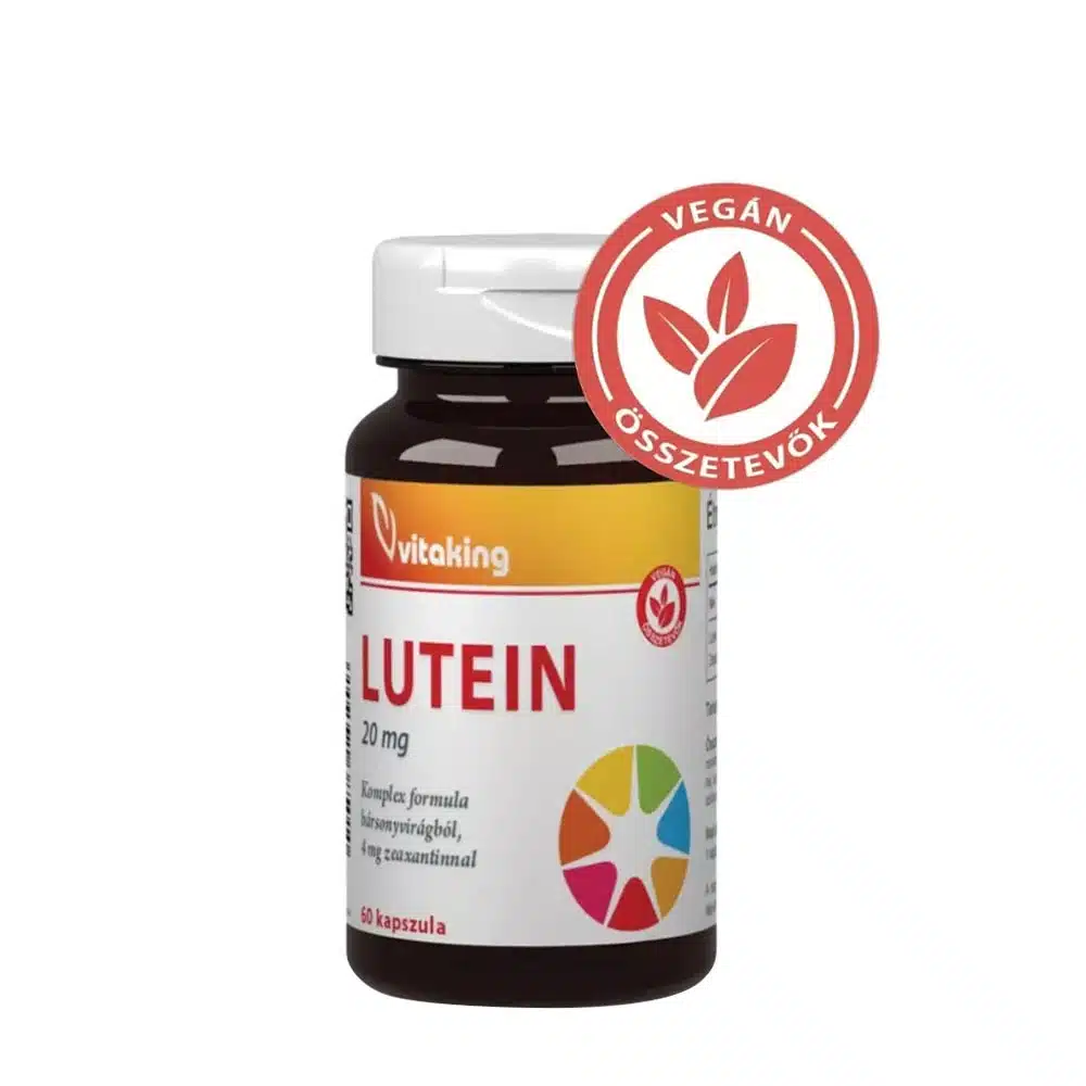 Vitaking - Lutein 20 mg + Zeaxantin 4 mg, 60 kapslar | ÖgonhälsaHälsokostLutein | Apoteka