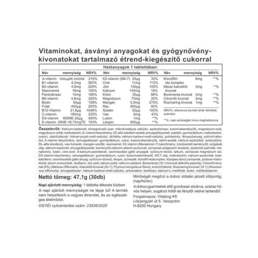 Vitaking - Nicovit Multivitaminkomplex, 30 tabletter - Bild 2