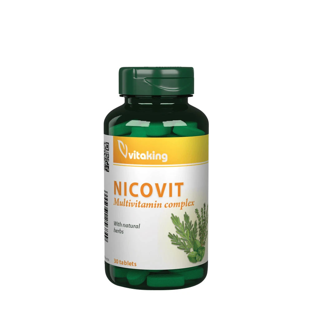Vitaking - Nicovit Multivitaminkomplex, 30 tabletter | MultivitaminerHälsokost | Apoteka