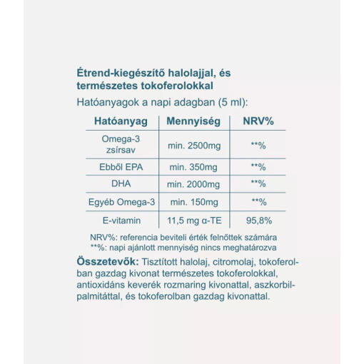 Vitaking - Omega-3 Flytande, 2500 mg, 150 ml - Bild 2