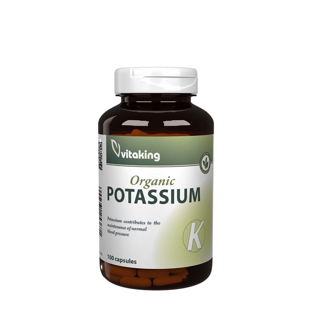 Vitaking - Kalium 396 mg, 100 kapslar | HälsokostKalium | Apoteka