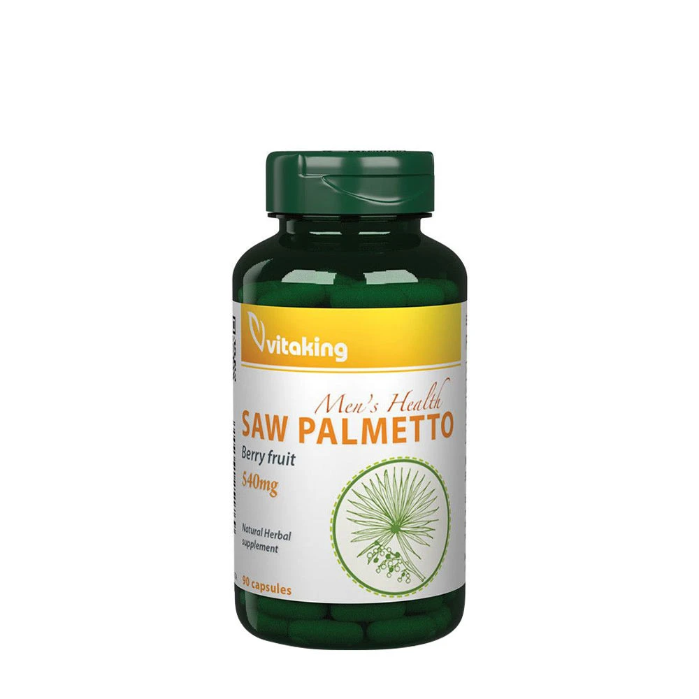 Vitaking - Saw Palmetto, 540 mg, 90 kapslar | Hälsa och välbefinnandeSexuell hälsaÖrttillskottHälsokost | Apoteka