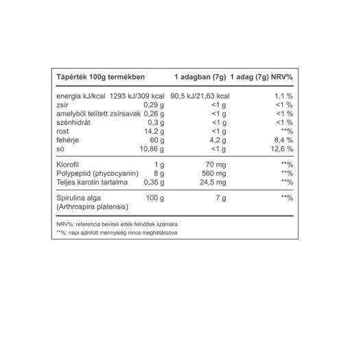 Vitaking - Spirulina Alg Pulver, 250 g - Bild 2
