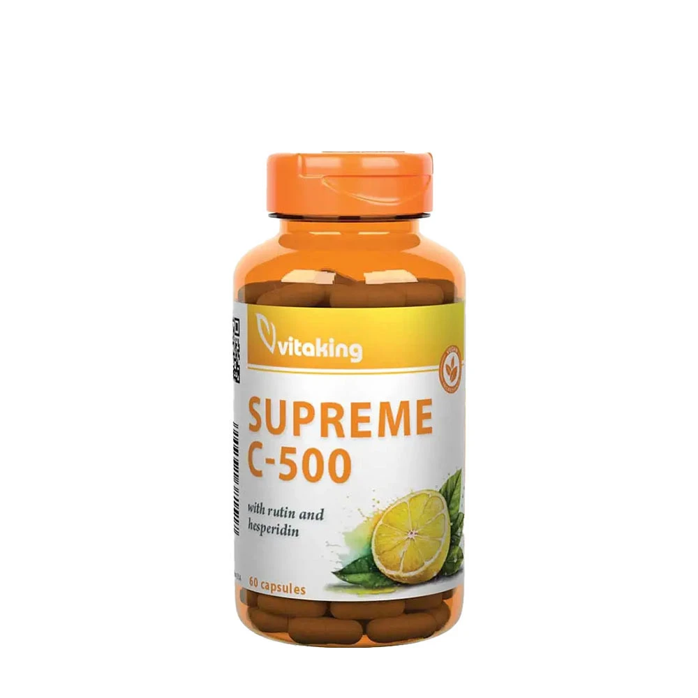 Vitaking - Supreme C-500, 60 kapslar | Vitaminer och MineralerHälsokostVitamin C | Apoteka