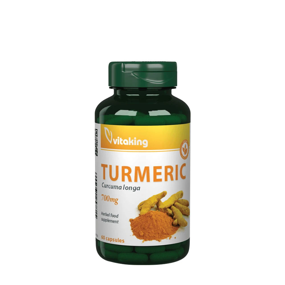 Vitaking - Gurkmeja 700 mg, 60 kapslar | HälsokostGurkmeja | Apoteka