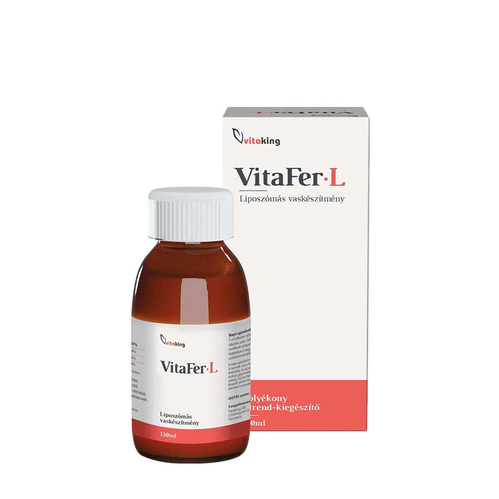 Vitaking - Vitafer Järnsirap, 120 ml | HälsokostJärn | Apoteka