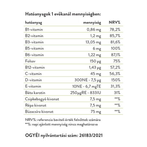 Vitaking - Vitemix Multivitaminsirap, 200 ml - Bild 2