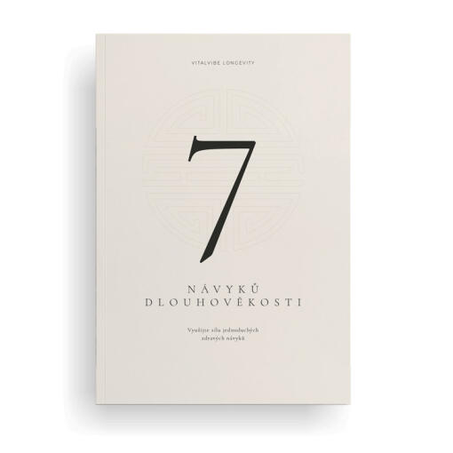 Vitalvibe - Book: The 7 Habits of Longevity (Czech)