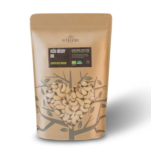 Vitalvibe - Cashew Nuts Organic  Quantity 1 kg