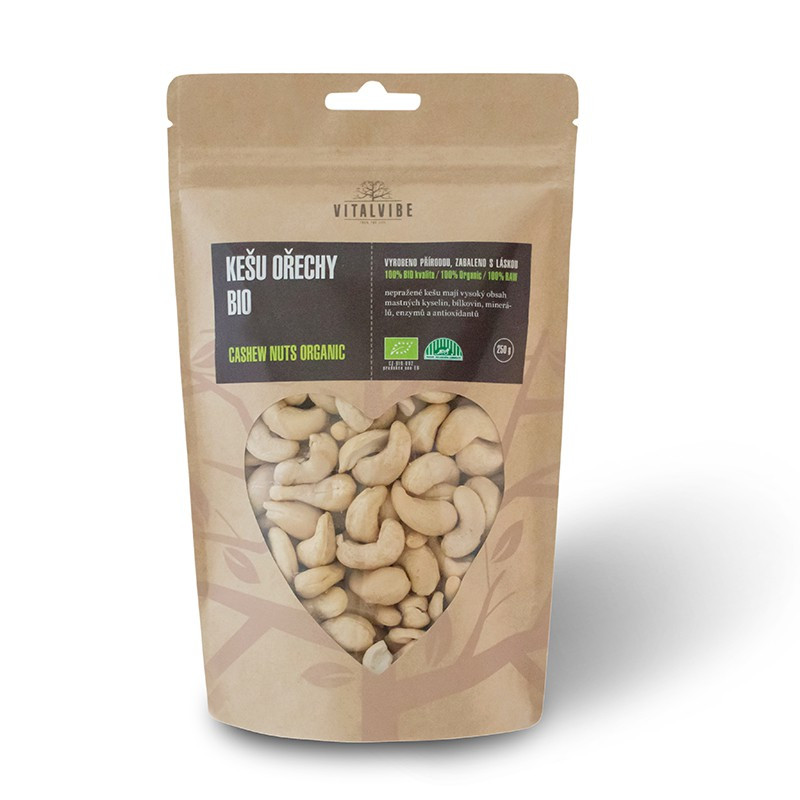Vitalvibe - Ekologiska Cashewnötter, 250 g | Nya produkterHälsa och välbefinnandeHälsokost | Apoteka