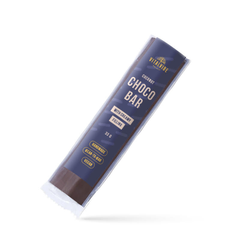 Vitalvibe - Chocobar Kokos, Storlek | Nya produkterHälsokostSkuldfria godsaker | Apoteka
