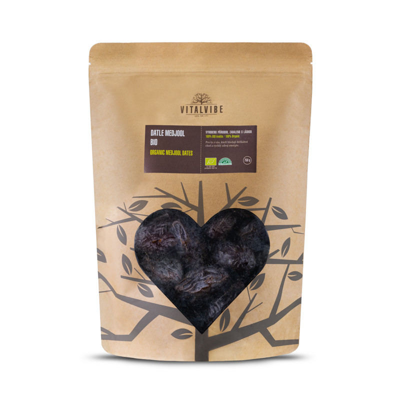 Vitalvibe - Ekologiska Medjool-dadlar, storlek saknas | Nya produkter | Apoteka