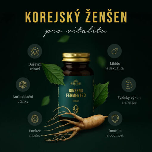 Vitalvibe - Fermenterat Ginsengextrakt, Kapslar - Bild 3