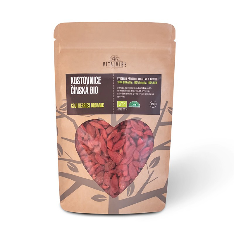 Vitalvibe - Goji Berries Organic Quantity 125 g