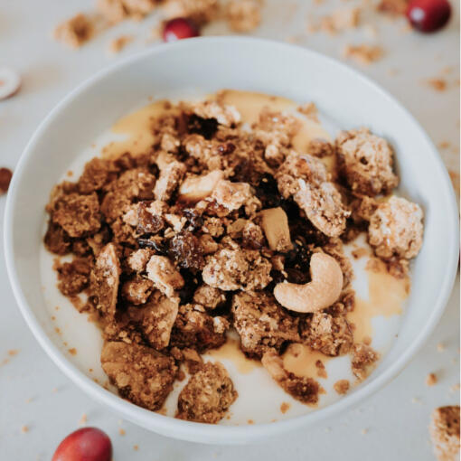 Vitalvibe - Granola Karamell & Havssalt Ekologisk, 700 g - Bild 2