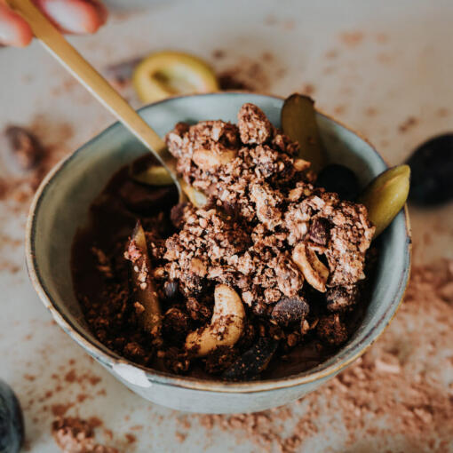 Vitalvibe - Ekologisk Granola Mörk Choklad, 250 g - Bild 2