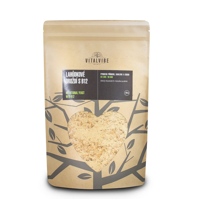 Vitalvibe - Näringstjäst med B12, Flakes | Nya produkterMultivitaminerFolatB12NiacinFolsyraVitamin C | Apoteka