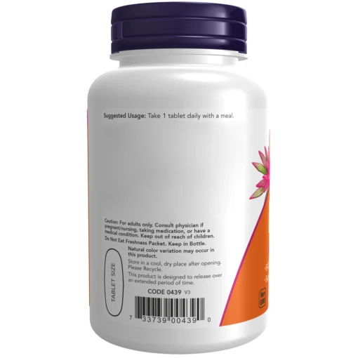 NOW Foods - Vitamin B-100, långtidsverkande, 100 tabletter - Bild 8