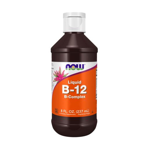 NOW Foods - Flytande B-12 Vitamin B-komplex, 59 ml - Bild 2
