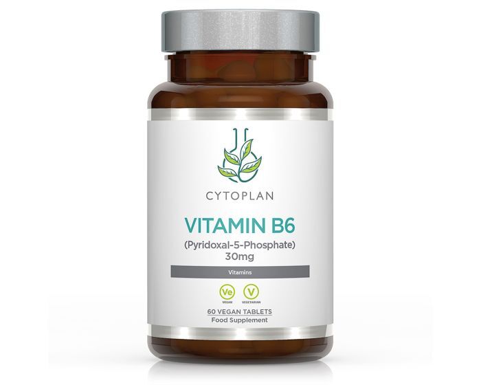 Cytoplan - Vitamin B6, 60 veganska tabletter | Vitaminer och MineralerVeganska produkterHälsokostVitamin B | Apoteka