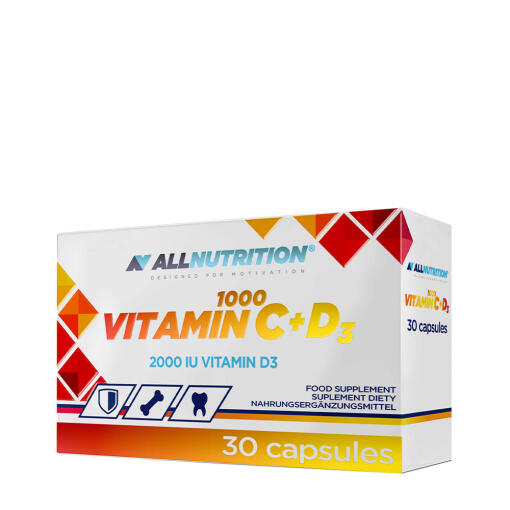 Vitamin C 1000 + D3 - 30 caps