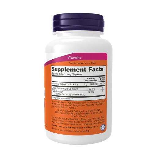 NOW - Vitamin C-1000, 1000 mg - Bild 2