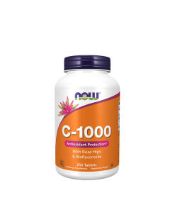 Vitamin C-1000 with Rose Hips & Bioflavonoids - 250 tablets