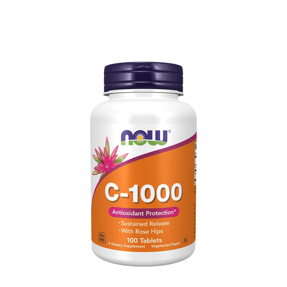 NOW Foods - Vitamin C-1000, 1000 mg | Vitaminer och MineralerHälsa och välbefinnandeVissa vitaminerC-vitaminHälsokostVitamin C | Apoteka