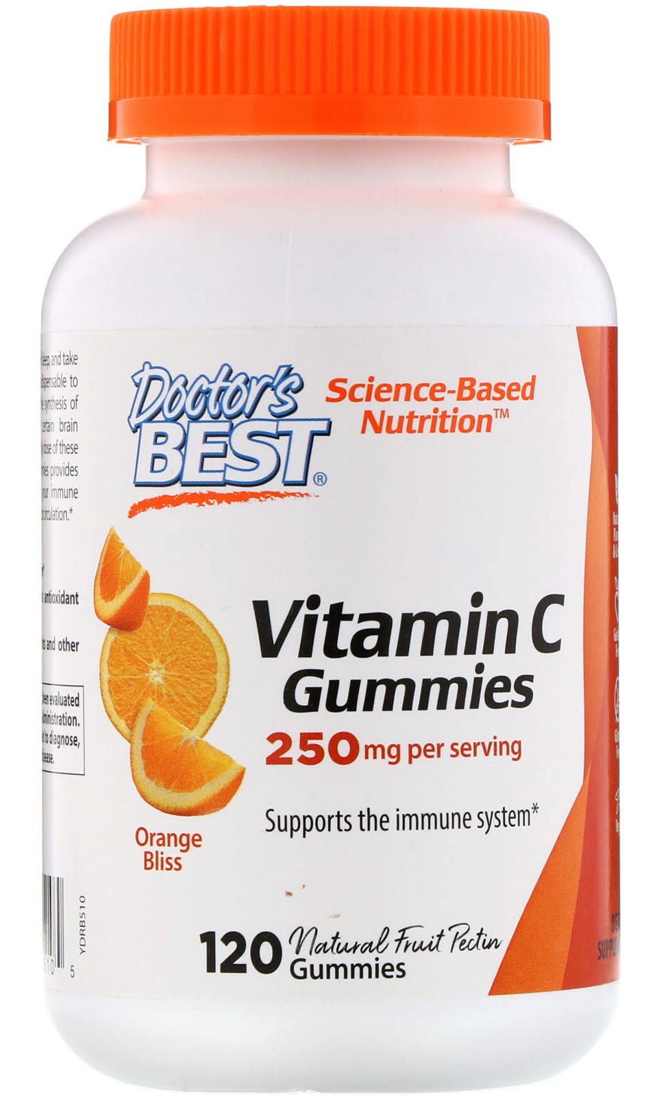 Doctors Best - Vitamin C 250 mg, Orange Bliss, 120 tuggummin | Vitaminer och MineralerVissa vitaminerHälsokostVitamin C | Apoteka