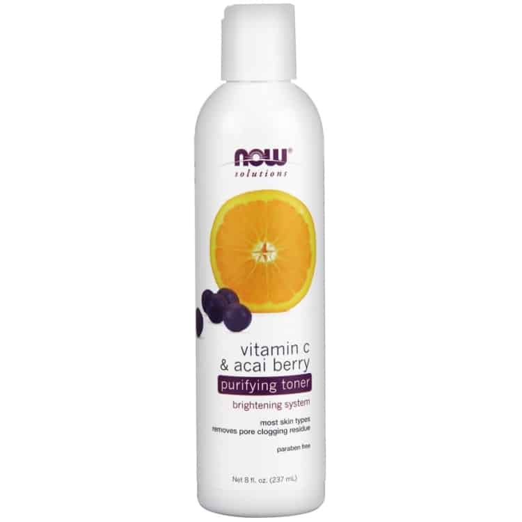 NOW Foods - Vitamin C &amp; Acai Bär, Rensande Toner, 237 ml | Vitaminer och MineralerVeganska produkterHälsa och välbefinnandeVissa vitaminerC-vitaminHälsokostSkönhetKosmetikaVitamin C | Apoteka