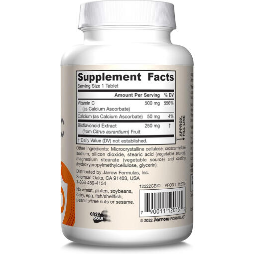 Jarrow Formulas - Buffrat Vitamin C med Citrusbioflavonoider, 750 mg - 100 tabletter - Bild 3