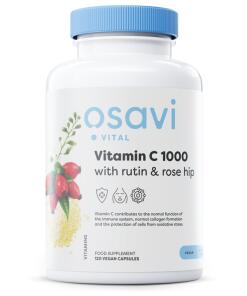 Vitamin C1000 with Rutin & Rose Hip - 120 vegan caps