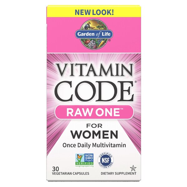 Garden of Life - Vitamin Code RAW ONE för kvinnor, 30 kapslar | Vitaminer och MineralerHälsa och välbefinnandeMultivitaminerKosttillskott för kvinnorHälsokostKvinnors vitaminerBiohacking | Apoteka